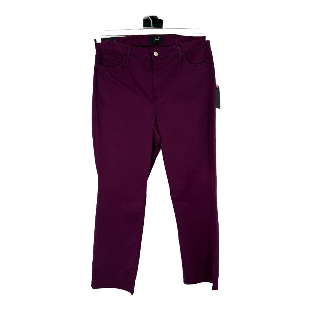 Jen7 Jeans straight leg denim purple size 16 - Picture 2 of 10
